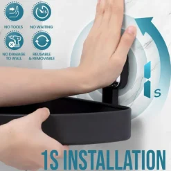 TAILI Corner Shower Caddy with Suction Cup Hooks, Aluminum Corner Shelf Basket, Wall Mounted Organizer Rack for Shampoo, No-Drilling Rustproof for Kitchen and Bathroom