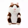 Talking Hamster Plush Toy Recording Hamster Electric Hamster. A recording that can learn how to speak. Nodding Hamster Little Mouse Electric Toy