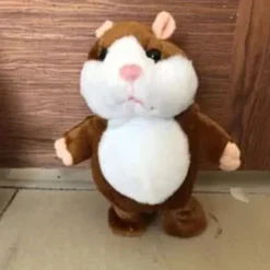 Talking Hamster Plush Toy Recording Hamster Electric Hamster. A recording that can learn how to speak. Nodding Hamster Little Mouse Electric Toy