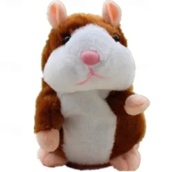 Talking Hamster Plush Toy Recording Hamster Electric Hamster. A recording that can learn how to speak. Nodding Hamster Little Mouse Electric Toy