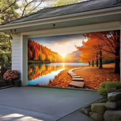 Tapestry Blanket Wall Hangings Forest Rustic 3D Bedroom Living Room Dorm Decorations Wall Door Background