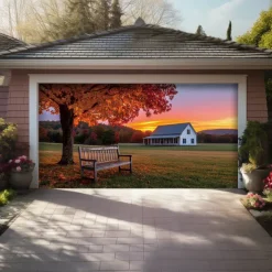 Tapestry Blanket Wall Hangings Forest Rustic 3D Bedroom Living Room Dorm Decorations Wall Door Background