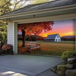 Tapestry Blanket Wall Hangings Forest Rustic 3D Bedroom Living Room Dorm Decorations Wall Door Background