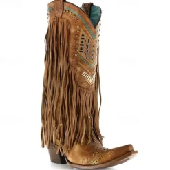 Tassel 1970s Shoes Western Boot Square Toe Hippie Cowboy Fancy Dress Women's Masquerade Party / Evening Pride Parade Pride Month Adults' Shoes