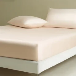 Tencel Bed Sheet Single Piece Summer Cool Ice Silk Mattress Protector Full Package Non-slip Bed Cover Bed Sheet Set