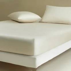 Tencel Bed Sheet Single Piece Summer Cool Ice Silk Mattress Protector Full Package Non-slip Bed Cover Bed Sheet Set