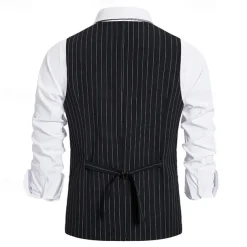 The Great Gatsby Gentleman Gangster Retro Vintage Roaring 20s 1920s Outfits Vest Panama Hat Accesories Set Men's Costume Vintage Cosplay Prom Festival Cravat Christmas