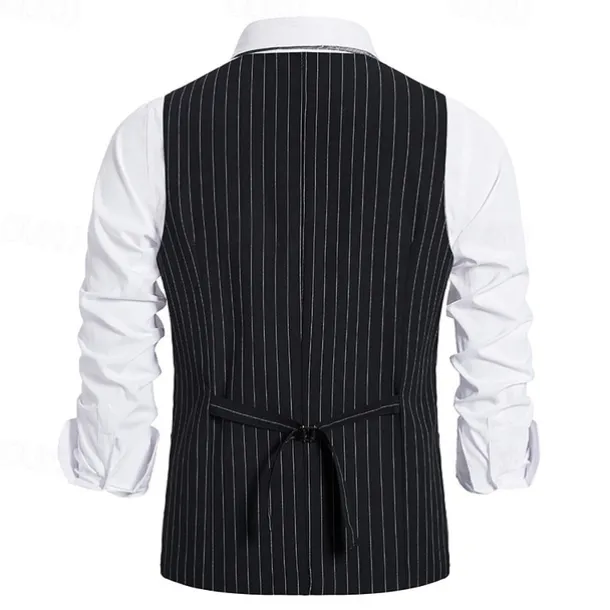 The Great Gatsby Gentleman Gangster Retro Vintage Roaring 20s 1920s Outfits Vest Panama Hat Accesories Set Men's Costume Vintage Cosplay Prom Festival Cravat Christmas