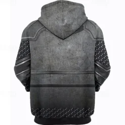 The Last Templar Crusader Knights Templar Hoodie Cartoon Manga Anime 3D Front Pocket Graphic For Women's Adults' 3D Print