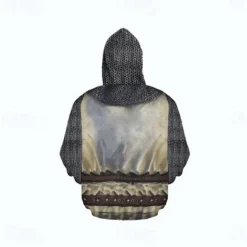 The Last Templar Crusader Knights Templar Hoodie Cartoon Manga Anime 3D Front Pocket Graphic For Women's Adults' 3D Print