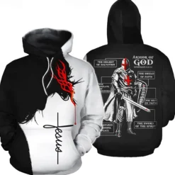 The Last Templar Crusader Knights Templar Hoodie Cartoon Manga Anime 3D Front Pocket Graphic For Women's Adults' 3D Print