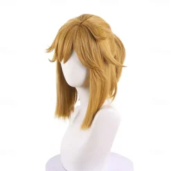 The Legend of Zelda Breath of the Wild Link Cosplay Wig Halloween Wigs