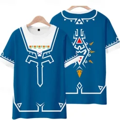 The Legend of Zelda Link Zelda T-shirt Anime Cartoon Anime Harajuku Graphic Kawaii For Couple's Men's Women's Adults' Back To School 3D Print
