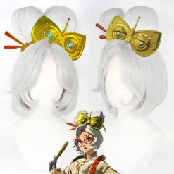 The Legend of Zelda Tears of the Kingdom Purah Cosplay Wig Halloween Wigs