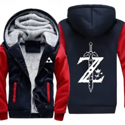 The Legend of Zelda triangle Hoodie Anime Outerwear Anime Graphic For Couple's Men's Women's Adults' Hot Stamping Casual Daily