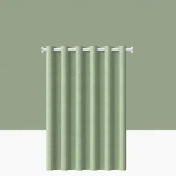 Thick Linen Fabric Shower Curtain, Heavy Duty Luxury Decorative Shower Curtains for Bathroom and Bathtubs, Classic Hotel Spa Quality Design, Waterproof & Washable