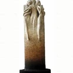 Three Goddess Embracing Statue, Handmade Resin Goddess Figurine Decor, Modern Statue for Home Living Room Office Decor, for Women