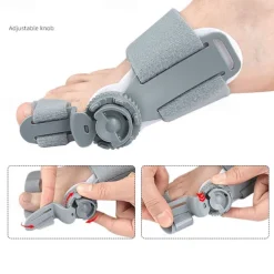 Thumb Deviation Corrector Big Toe Overlap Separator Night And Day Use Rotating Adjustable Corrector
