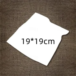 Tie Dyed Clothes Handkerchiefs Pure Cotton White T-Shirts Short Sleeves Plant Blue Dyed Scarves Pillows Wax Dyed White Cloth Square Scarves Tools