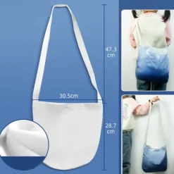 Tie Dyed Clothes Handkerchiefs Pure Cotton White T-Shirts Short Sleeves Plant Blue Dyed Scarves Pillows Wax Dyed White Cloth Square Scarves Tools