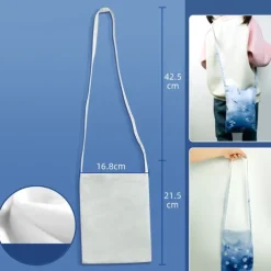 Tie Dyed Clothes Handkerchiefs Pure Cotton White T-Shirts Short Sleeves Plant Blue Dyed Scarves Pillows Wax Dyed White Cloth Square Scarves Tools