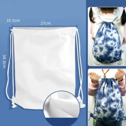 Tie Dyed Clothes Handkerchiefs Pure Cotton White T-Shirts Short Sleeves Plant Blue Dyed Scarves Pillows Wax Dyed White Cloth Square Scarves Tools