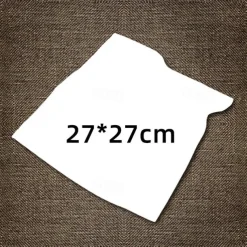 Tie Dyed Clothes Handkerchiefs Pure Cotton White T-Shirts Short Sleeves Plant Blue Dyed Scarves Pillows Wax Dyed White Cloth Square Scarves Tools