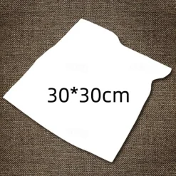 Tie Dyed Clothes Handkerchiefs Pure Cotton White T-Shirts Short Sleeves Plant Blue Dyed Scarves Pillows Wax Dyed White Cloth Square Scarves Tools