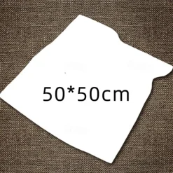 Tie Dyed Clothes Handkerchiefs Pure Cotton White T-Shirts Short Sleeves Plant Blue Dyed Scarves Pillows Wax Dyed White Cloth Square Scarves Tools