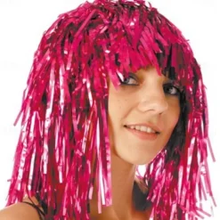Tinsel Wigs Fancy Dress Shiny Party Wig Metallic Cosplay Supplies