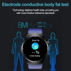 TK25 Smart Watch Uric Acid Lipids Blood Glucose ECG Health Monitoring BT Call AI Voice Men Women Wristwatches Sport Fitness