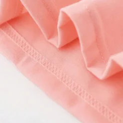 Toddler Girls' Easter T shirt Bunny School Short Sleeve Fashion 3-7 Years Summer Champagne