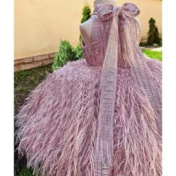 Toddler Girls' Party Dress Sequin Sleeveless Performance Mesh Cute Princess Polyester Above Knee Sheath Dress Tulle Dress Summer Spring Fall 3-7 Years Champagne Pink