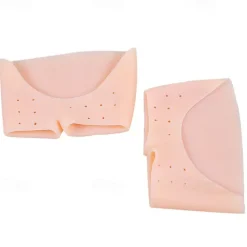 Toe Covers Toe Protectors for Women Silicone Toe Pouches Gel Pads Pointe Shoes Protectors Gel Sock Pads Ballet Dance Toe Caps with Breathable Hole for Ball of Foot Metatarsal