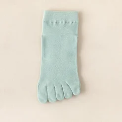 Toe Socks Solid One Size Socks for Women Solid Colored Spring Summer