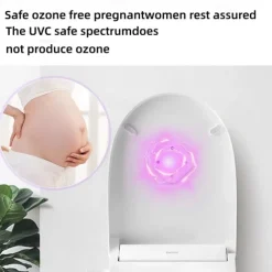 Toilet Deodorizer With Incense Home Generation Mini Air Purifier LED Ultraviolet Toilet Disinfection Lamp Uvc Germicidal Lamp