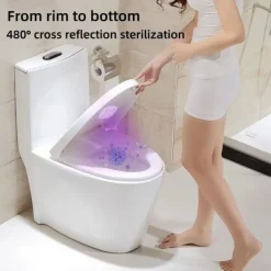 Toilet Deodorizer With Incense Home Generation Mini Air Purifier LED Ultraviolet Toilet Disinfection Lamp Uvc Germicidal Lamp