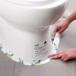 Toilet Glue Sticker, Kitchen Waterproof Oil-proof And Mildew-proof Table Corner Wall Corner Beautification Sticker 3cm*1.5m(1.5*59.06")