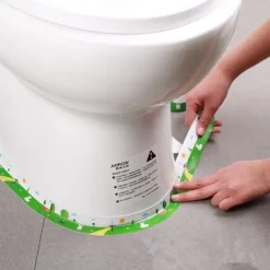 Toilet Glue Sticker, Kitchen Waterproof Oil-proof And Mildew-proof Table Corner Wall Corner Beautification Sticker 3cm*1.5m(1.5*59.06