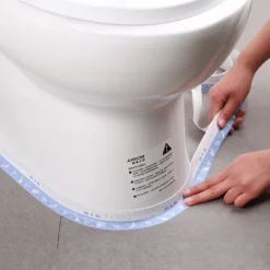 Toilet Glue Sticker, Kitchen Waterproof Oil-proof And Mildew-proof Table Corner Wall Corner Beautification Sticker 3cm*1.5m(1.5*59.06
