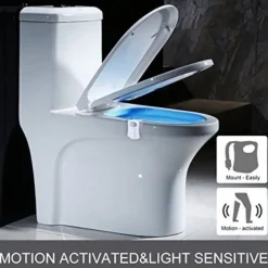 Toilet Night Light PIR Motion Sensor Toilet Lights LED Washroom Night Lamp 16/8 Colors Toilet Bowl Lighting For Bathroom Washroom