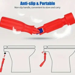 Toilet Seat Accessory Tool, Universal Toilet Seat Mount Key, Toilet Seat Repair Wrench, 10/13/17mm Professional Universal Plastic High Strength Mounting Key