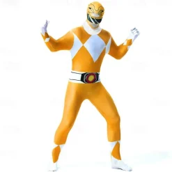 Tommy Oliver Kimberly Hart Trini Kwan Cosplay Costume Jumpsuit Cosplay Halloween Movie Cosplay for Men's Women's Boys Kid's Adults' Halloween Carnival Masquerade Event / Party Masquerade