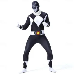 Tommy Oliver Kimberly Hart Trini Kwan Cosplay Costume Jumpsuit Cosplay Halloween Movie Cosplay for Men's Women's Boys Kid's Adults' Halloween Carnival Masquerade Event / Party Masquerade