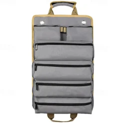 Tool Bag Tool Roll Organizer Roll Up Tool Bag With Detachable Pouches, Heavy Duty Tool Organizers With 6 Tool Pouches - Tool Roll Pouch For Mechanic, Electrician Hobbyist