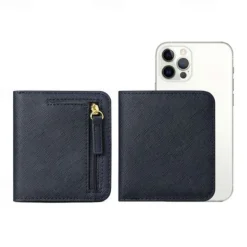 Toughergun Womens Rfid Blocking Small Compact Bifold Luxury Genuine Leather Pocket Wallet Ladies Mini Purse with ID Window