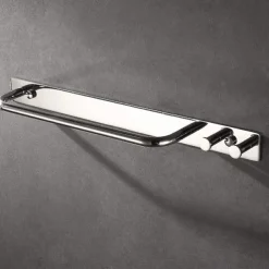 Towel Bar New Design / Multifunction / Automatic Contemporary / Modern Metal Bathroom 1-Towel Bar Wall Mounted