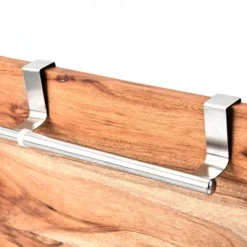 Towel Racks Over Kitchen Cabinet Door Towel Rack Bar Hanging Holder Bathroom Shelf Rack Home Organizer Long Wall Hook