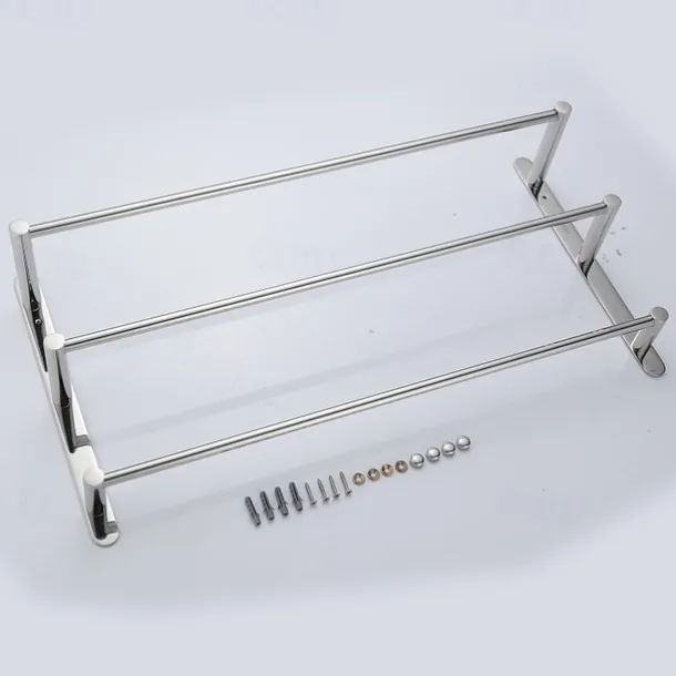 Towel Racks 3-Tiers Bath Towel Bar , Stainless Steel, Wall Mount, Mirror polished finished, High quality