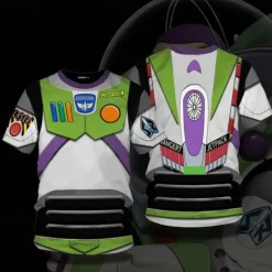 Toy Story Lightyear Woody Buzz Lightyear T-shirt Anime Cartoon Anime Basic Street Style For Couple's Men's Women's Adults' Back To School 3D Print